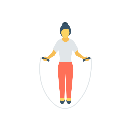 woman jumping-rope